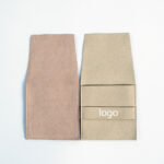 XF02 Microfiber like leather velvet envelope pouch bag